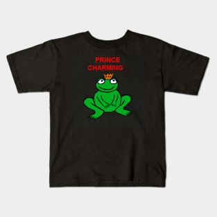 Frog Prince Charming Kids T-Shirt